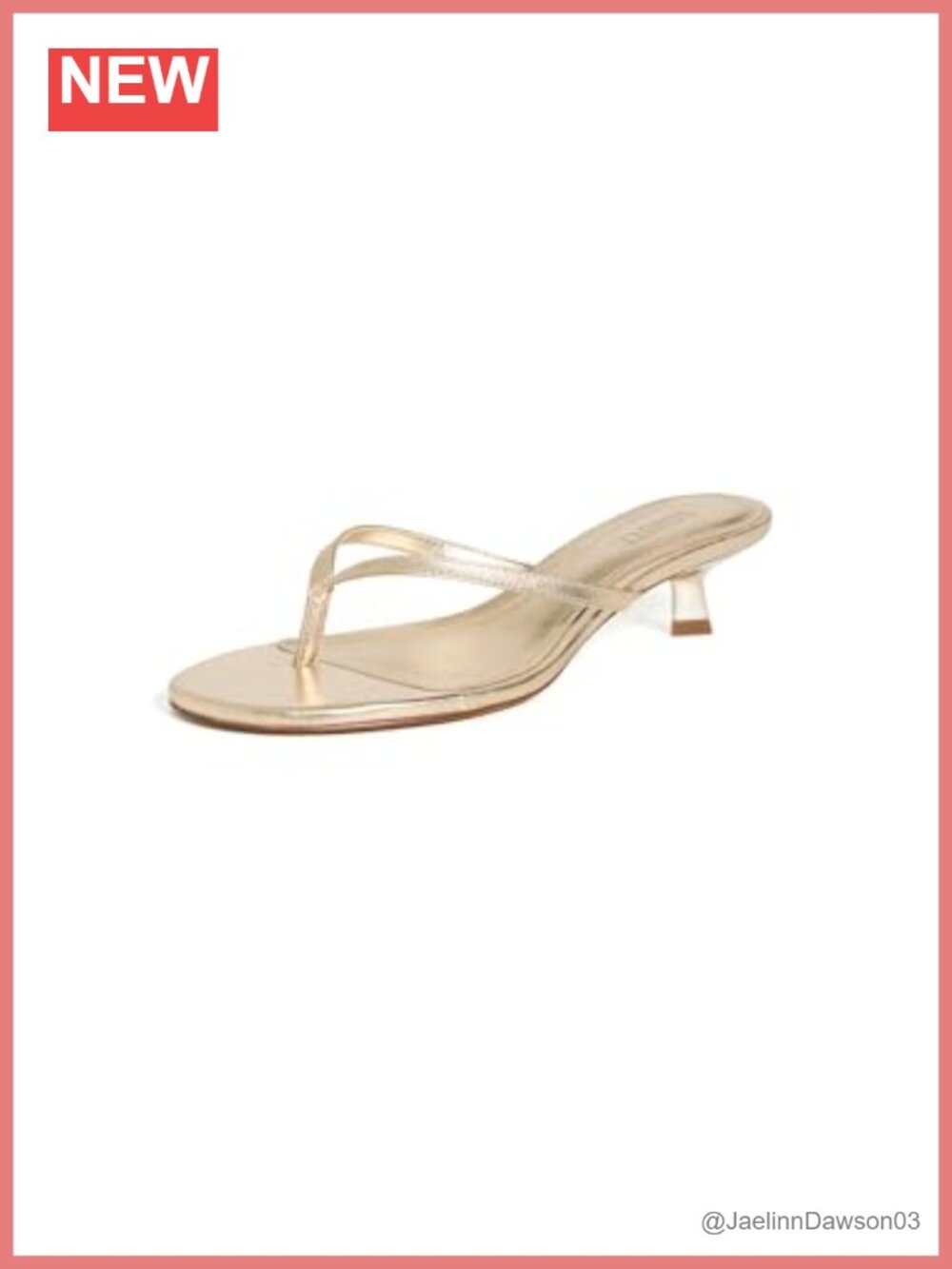 Women's Leather Kitten Heel Sandals Ankle Strap Slip On Dressy